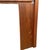 Brown Mid-Century Modern Walnut Headboard With Chrome Inlay- Queen For Sale - Image 8 of 16