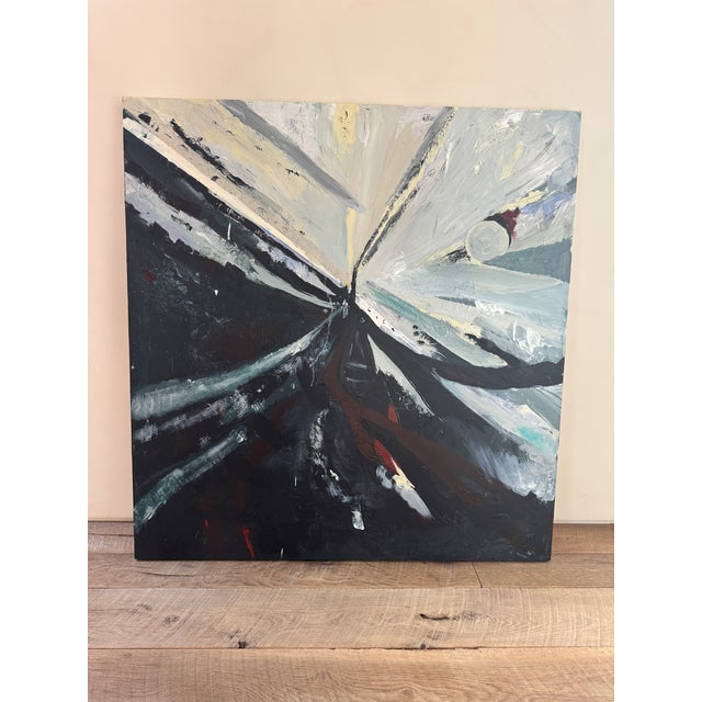 Abstract Butterfly Acrylic Painting For Sale In Los Angeles - Image 6 of 6