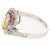Gia Certified Fancy Intense Yellow & Fancy Light Pink Diamond Toi Et Moi Ring, Size 6 For Sale In Miami - Image 6 of 12