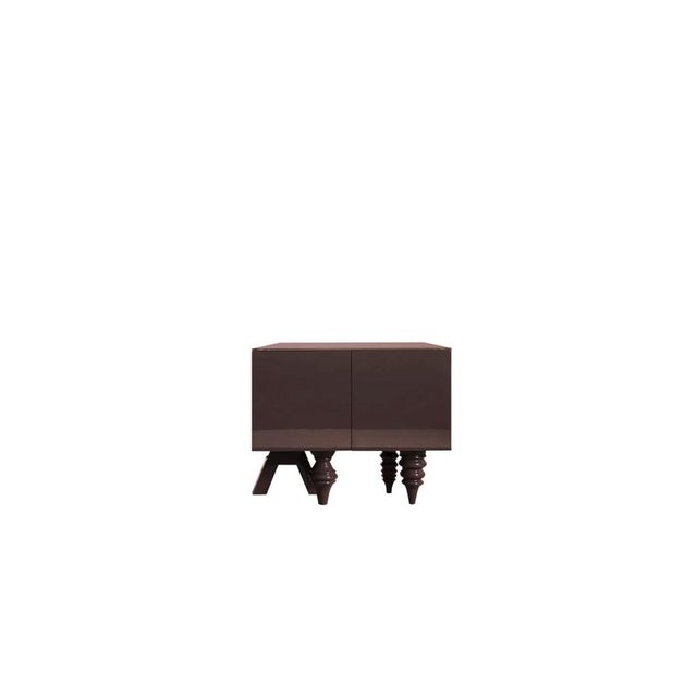 Multileg Sideboard Lacquered in Berry Red by Jaime Hayon for BD Barcelona For Sale - Image 4 of 7