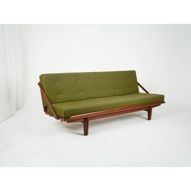 Model 981 Diva Daybed in Teak by Poul M Volther for Frem Røjle, 1960s, in Very Good conditions. Designed 1960 to 1969 This...