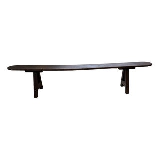 Oak Farm Bench, 1950s For Sale