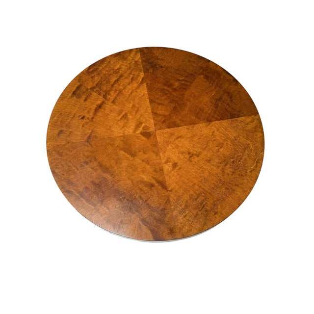Art Deco Swedish Walnut Veneer Side Table, 1930s For Sale - Image 4 of 6