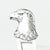 Tiffany and Co. Tiffany & Co. Sterling Silver Bald Eagle Head Money Clip For Sale - Image 4 of 15