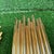 Metal 1970s Gold Metal Connected Tube Style Wall Sconces For Sale - Image 7 of 7