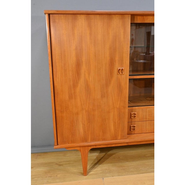 Scandinavian Buffet in Blond Teak, 1970s For Sale - Image 5 of 18
