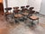 Industrial District Eight Kink Leather Dining Chairs, Set of Eight For Sale - Image 3 of 12