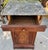 19th Century Antique French Mahogany Marble Top Nightstand End Table Cabinet For Sale - Image 5 of 8