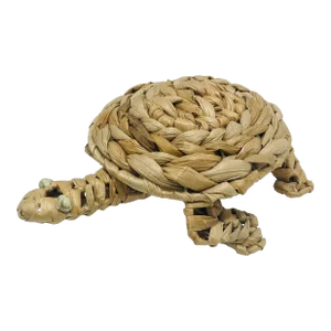 Vintage Wicker Sea Turtle