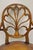 Traditional Late 20th Century Theodore Alexander Neoclassical Regency Style Carved Mahogany Leather Arm Chair For Sale - Image 3 of 12