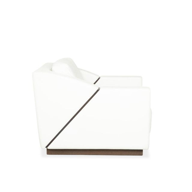 Model 350 Armchair in Cream Leather from Rolf Benz For Sale - Image 10 of 13