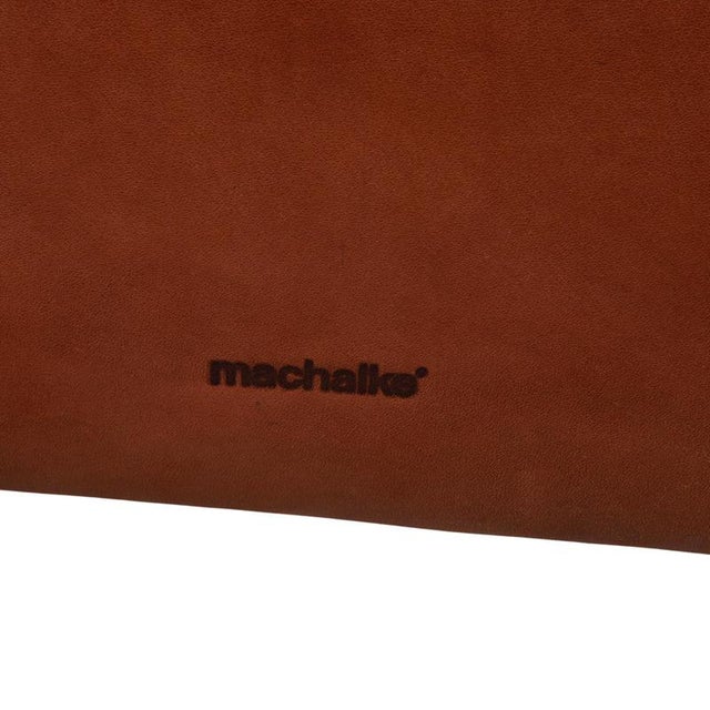 Three-Seater Leather Brown Couch from Machalke Valentino For Sale - Image 14 of 18