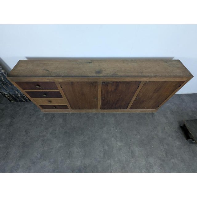 Industrial Vintage Industrial Style Sideboard in Wood For Sale - Image 3 of 8