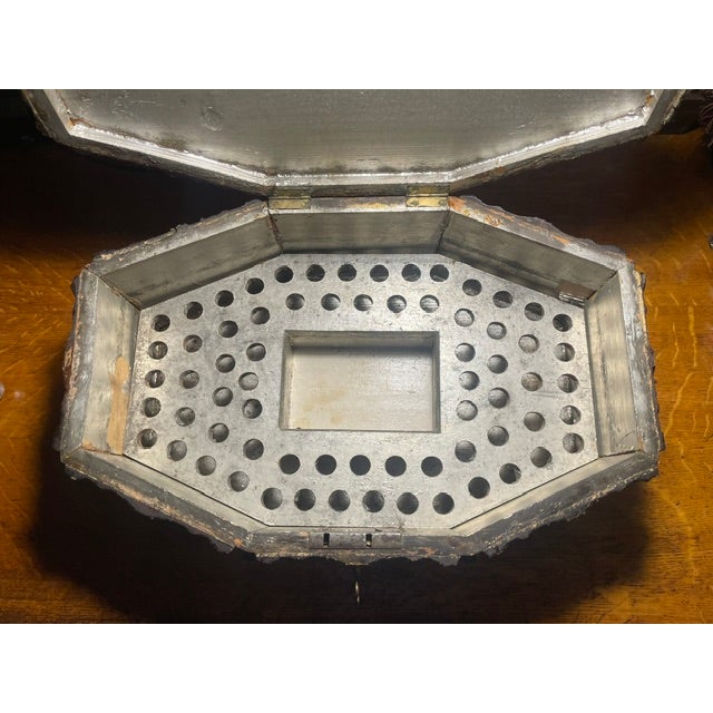 19th Century Extremely Ornate Humidor For Sale - Image 9 of 14
