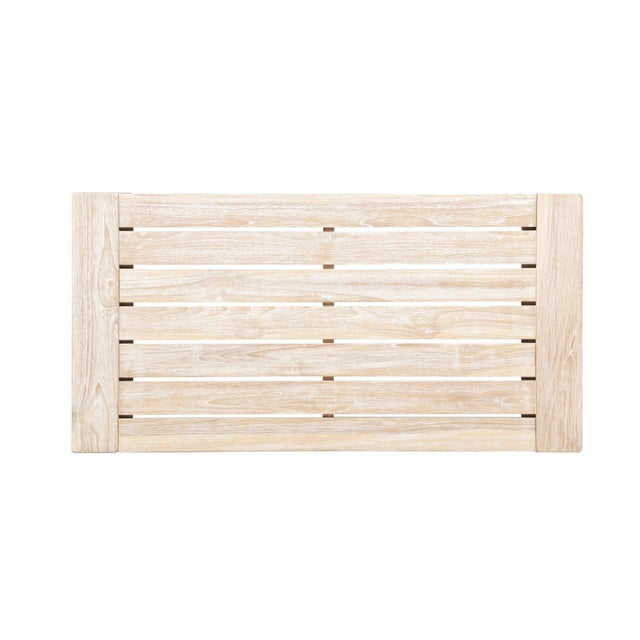 Paradiso Teak Outdoor Natural Look Coffee Table For Sale - Image 4 of 6