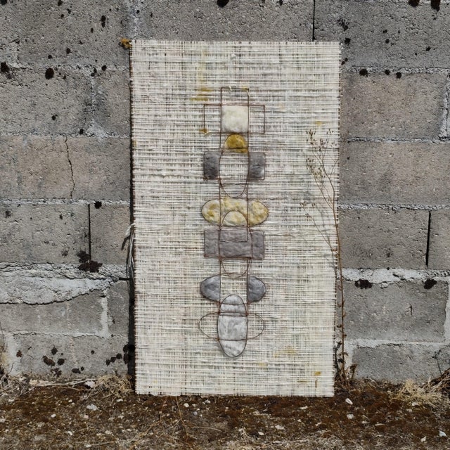 Organic Modern Tapestry in Hand-Spun and Crafted Wool from M. Dombrowsky, 2026 For Sale - Image 12 of 16