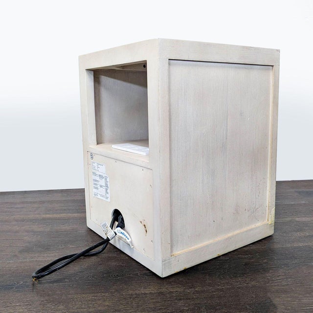 2020s Pottery Barn Cayman Charging Nightstand For Sale - Image 5 of 10