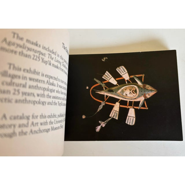 Black Agayuliyararput: The Living Tradition of Yup'ik Masks 16 Postcards Porfolio For Sale - Image 8 of 8