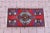 1960s Turkish Vintage Hand Knotted Doormat Rug For Sale - Image 4 of 13