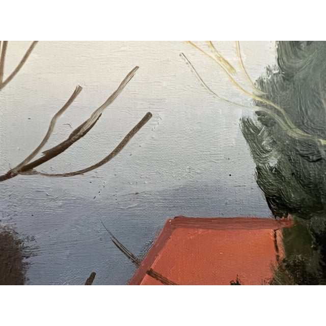 Henry Meylan, Petit chemin de campagne, Oil on Canvas For Sale - Image 7 of 12