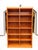 Vintage Danish Modern Teak Double Bookcase Bookshelf Mid Century Hundeved Style Display Shelf For Sale - Image 9 of 16