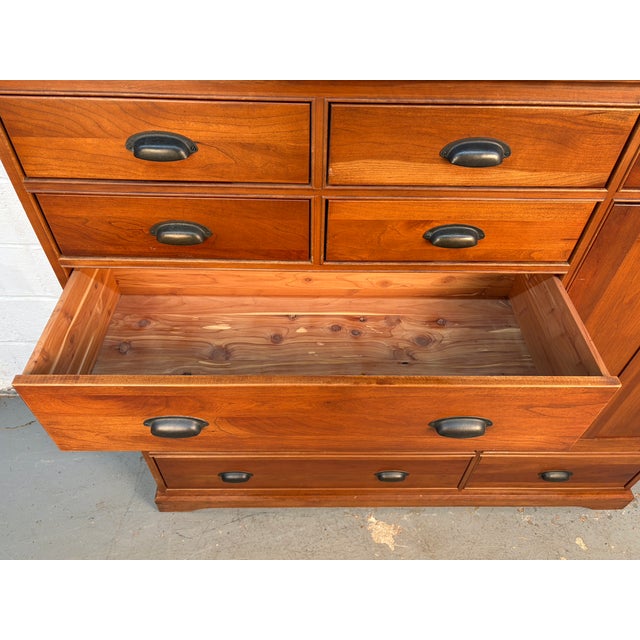 Large Cedar Lined Dresser by Restoration Hardware For Sale - Image 12 of 16