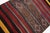 Wool & Cotton Kilim Rug For Sale - Image 6 of 15