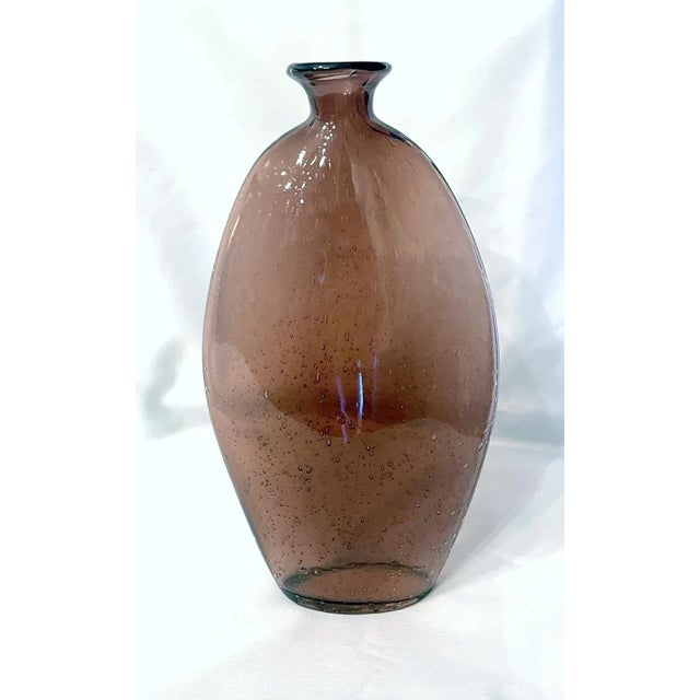 Mid-Century Modern Vintage Amici Glass Decanter For Sale - Image 3 of 5