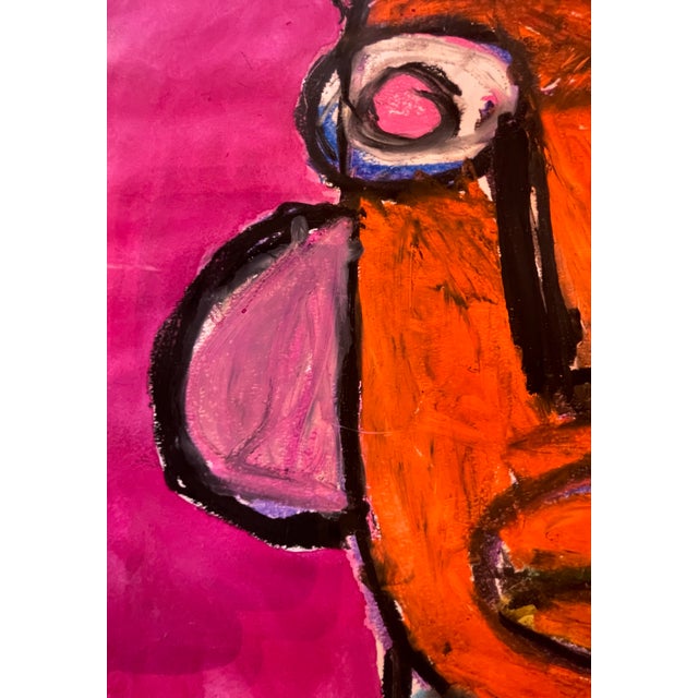 Drawing/Sketching Materials Colorful Vincent Jackson Portrtait For Sale - Image 7 of 9
