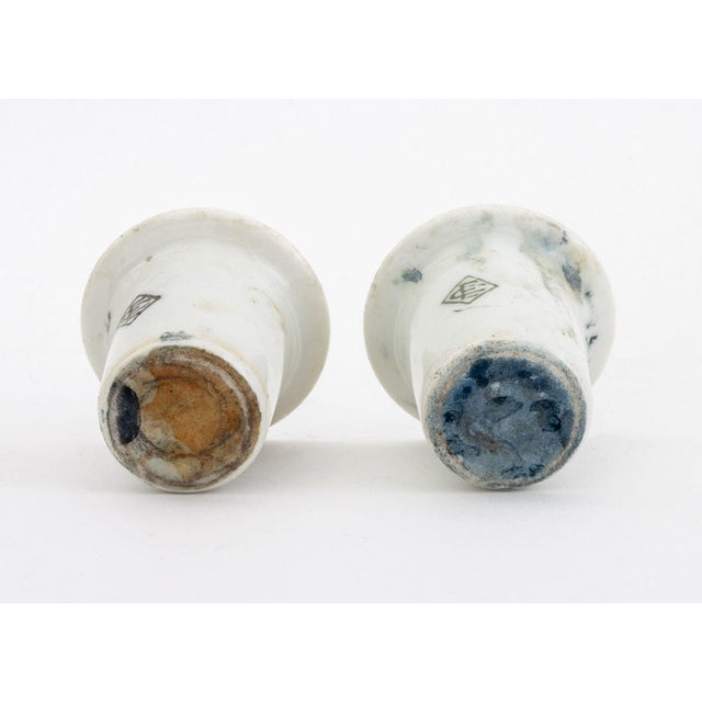 Metal Louis XV Style Pewter Mounted Double Inkwell Stand For Sale - Image 7 of 10