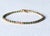 Vintage 14k Yellow Gold Natural Emerald & Diamond Tennis Bracelet For Sale - Image 11 of 15