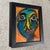 Peter Keil has produced many Portraits on Boards of this size but the vibrant color hues in this piece are magical...