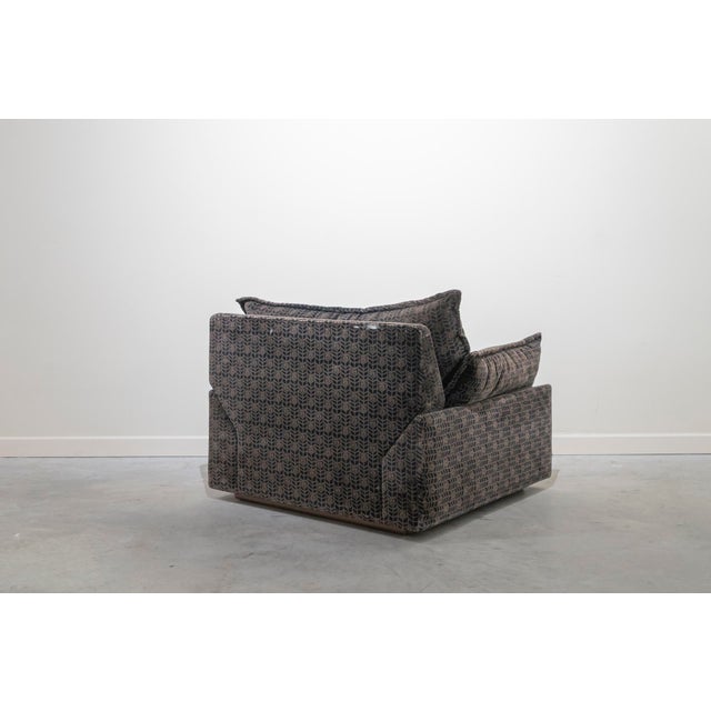 Mid-Century Modern Italian Cado Model Armchair by Gunnar Gravesen and David Lewis for ICF Italia, 1970s For Sale - Image 3 of 10