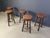 Brown Vintage Tree Trunk Bar Stools, 1970s, Set of 5 For Sale - Image 8 of 13