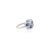Gorgeous 1.59 Carats Blue Sapphire and Diamond Engagement Ring Size 5 For Sale In New York - Image 6 of 11