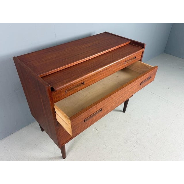 Mid-Century Modern Teak Desk, 1960s For Sale - Image 10 of 14