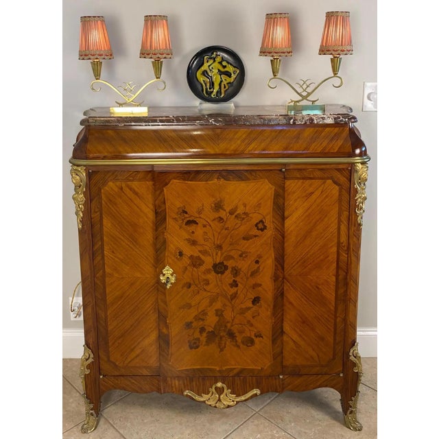 Gold Pair of French Art Deco Table Lamps Attributed to Jules Leleu, Circa 1930 For Sale - Image 8 of 8