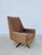 Mid-Century Modern Vintage Castro Convertibles MCM Swivel High Back Lounge Chair For Sale - Image 3 of 13