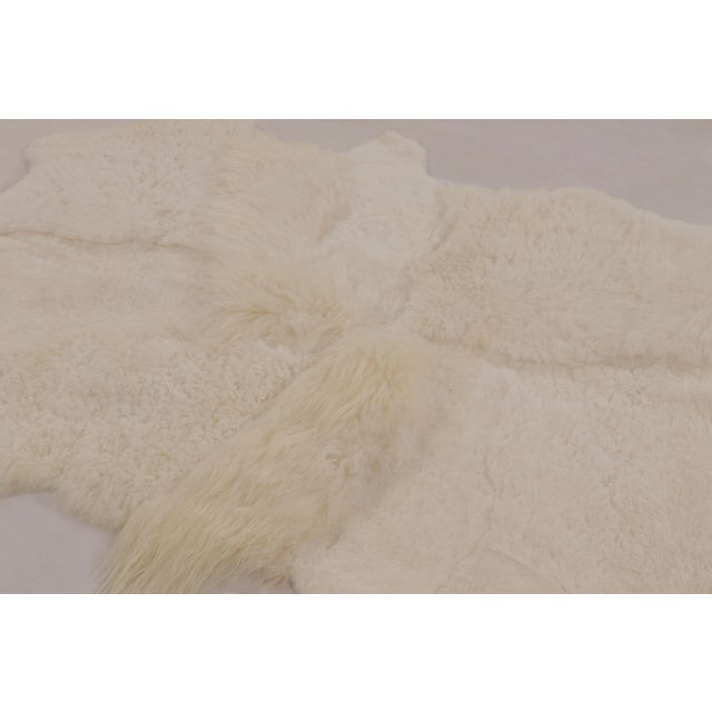 This handmade 5x6 contemporary sheepskin fur rug represents an exciting new collection from Rug & Kilim—a unique series of...