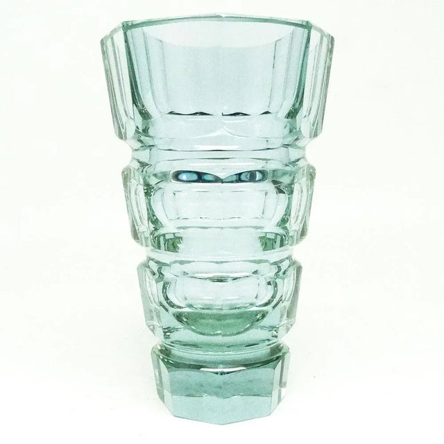 Purple Art Deco Alexandrite Vase from Moser, Czechoslovakia, 1930s For Sale - Image 8 of 10