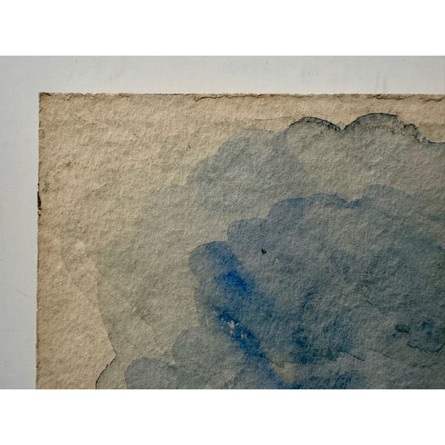 Henry Emil Salloch Original Watercolor on Paper Cerrillos, New Mexico. 1955. For Sale - Image 4 of 7