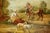Rural Scenes, Late 19th Century, Oil on Canvas Paintings, Set of 2 For Sale - Image 4 of 6