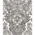 Sample - Schumacher Tremezzo Damask Fabric in Graphite For Sale