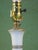 Table Lamp Glass Urn Vase Antique Bohemian Moser Gold Leaves For Sale - Image 13 of 18