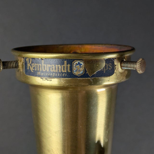 Mid 20th Century Pair of Sculptural Mid-Century Modern Lamps Organic Geometric Influenced For Sale - Image 5 of 12