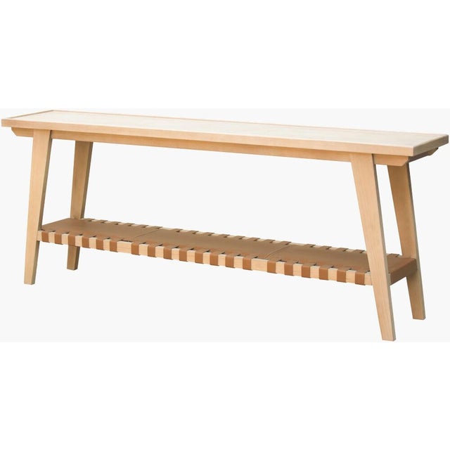 Mid-Century Modern Becki Owens x SURYA Taft Console Table For Sale - Image 3 of 3
