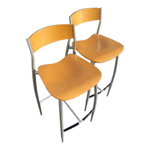 2000s Design Within Reach Altec Italia Stools- a Pair
