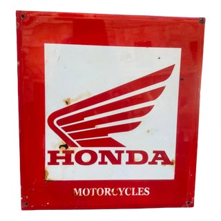 Vintage Honda Sign in Iron, 1950s For Sale