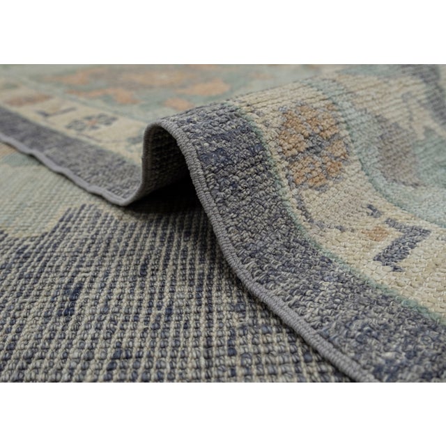 Turkish Oushak Rug 9'5" x 12'7" For Sale In Houston - Image 6 of 7