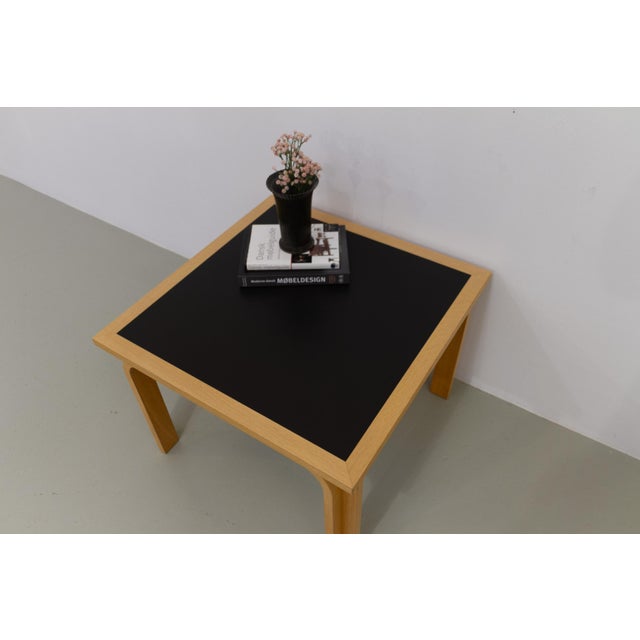 Danish Oak and Black Botium Lounge Table from Magnus Olesen, 1970s For Sale - Image 14 of 18